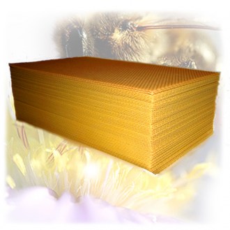 Mezistěny z včelího vosku - Včelpo - 39x27,5